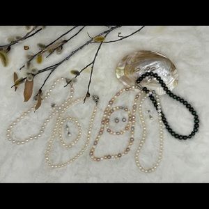 Real pearl jewelry set| Mother’s Day Gift